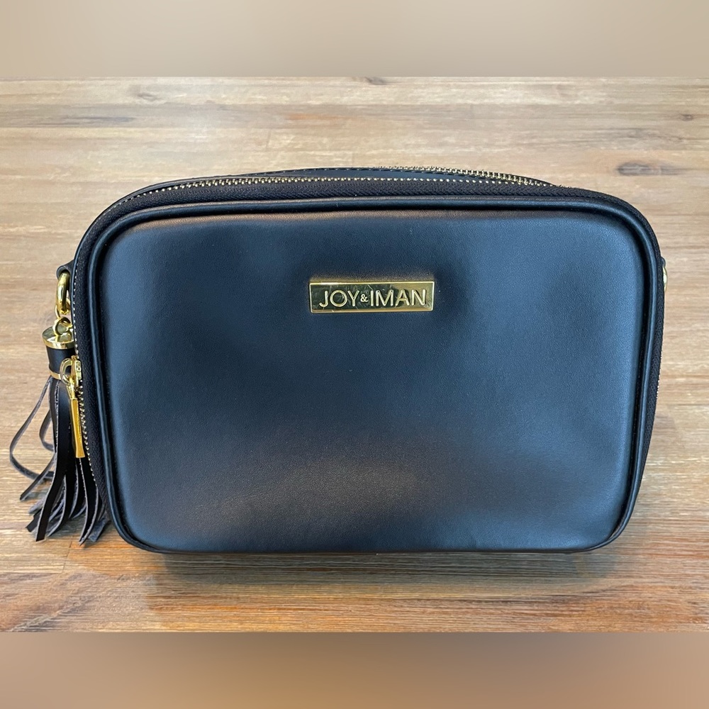 Joy & Iman leather crossbody purse